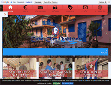 Tablet Screenshot of cubachezlhabitant.com